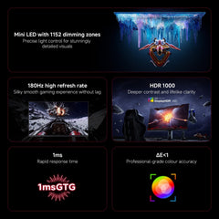 Xiaomi G Pro 27Qi Mini LED Gaming Monitor | 2K 180Hz HDR1000