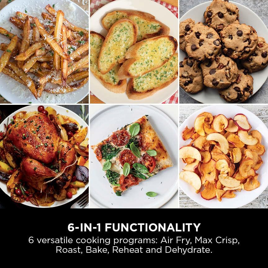 Ninja Double Stack XL 2-Level Air Fryer with Smart Cook System 9.5L