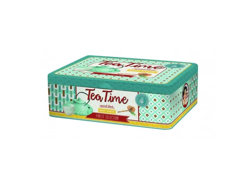 Easy Life Tea Time 6-Compartment Tea Box - Multicolored