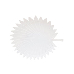Easy Life Madagascar 35x29cm Leaf Serving Platter - White