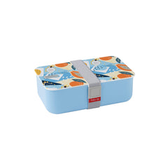 Easy Life Abstract 1000ml 1-Layer Lunchbox - Blue