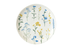 Easy Life Mille Fleurs 21cm Side Plate - Yellow & Blue