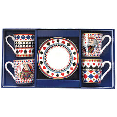 Easy Life Casino Royale 100ml 8-Piece Coffee Set in Box - Multicolored