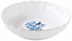 Easy Life Paradise Garden 20cm Soup Plate - White & Blue