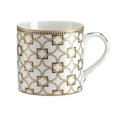 Easy Life Deco 400ml Mug - Gold & White