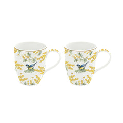 Easy Life Mimosa 350ml 2-Piece Mug Set in Box - Multicolored