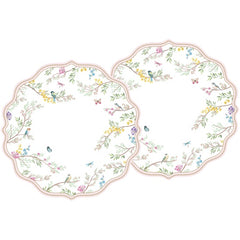 Easy Life Birds Melody 2-Piece 34.5cm Placemat Set - Multicolored