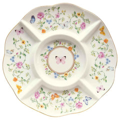 Easy Life Dancing Butterflies 25.5cm Platter in Box - Multicolored