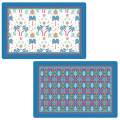 Easy Life Tropical Groovy 45x30cm Double-Sided Placemat - Multicolored