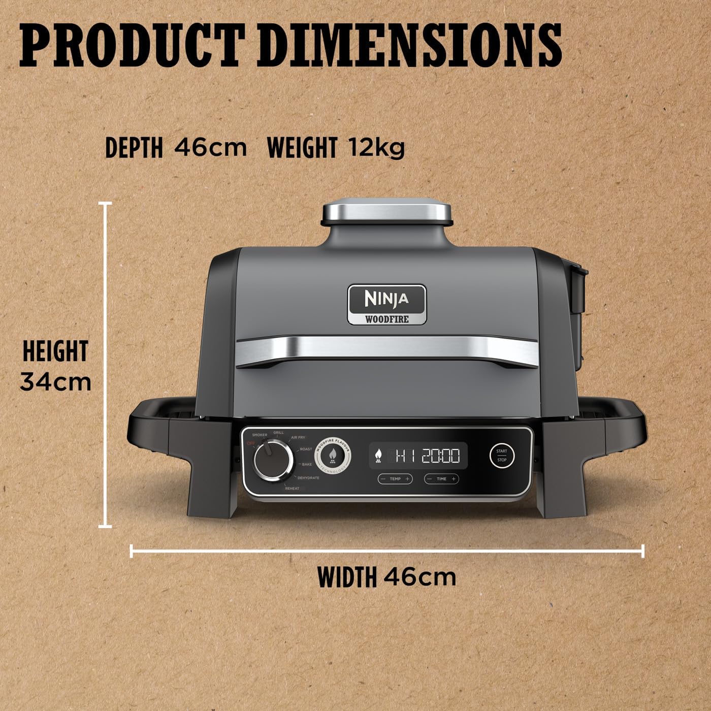 Ninja Woodfire Electric BBQ Grill & Smoker