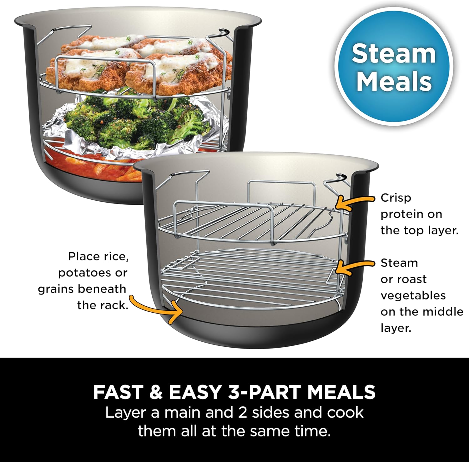 Ninja Foodi MAX 15-in-1 SmartLid Multi-Cooker 7.5L