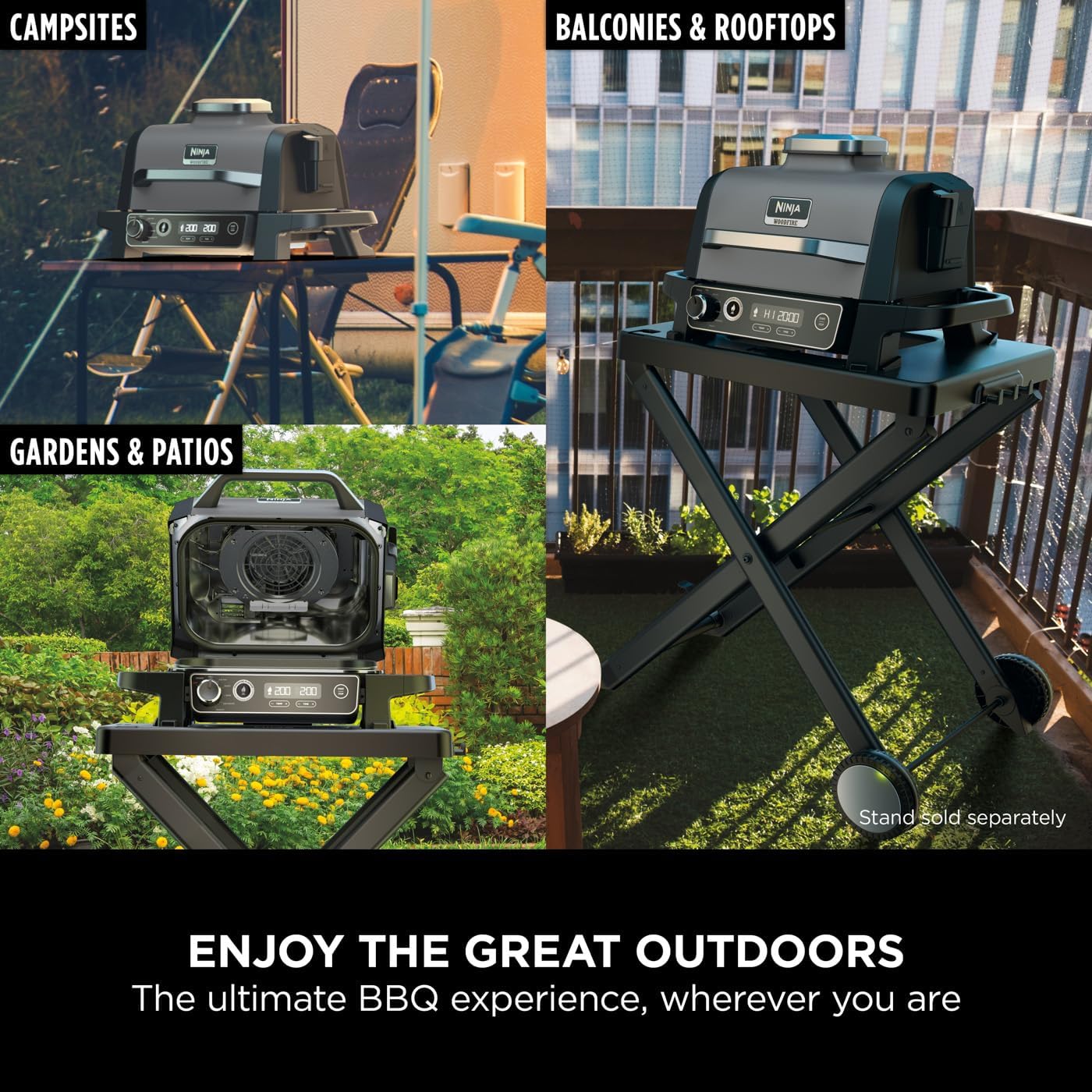 Ninja Woodfire Electric BBQ Grill & Smoker