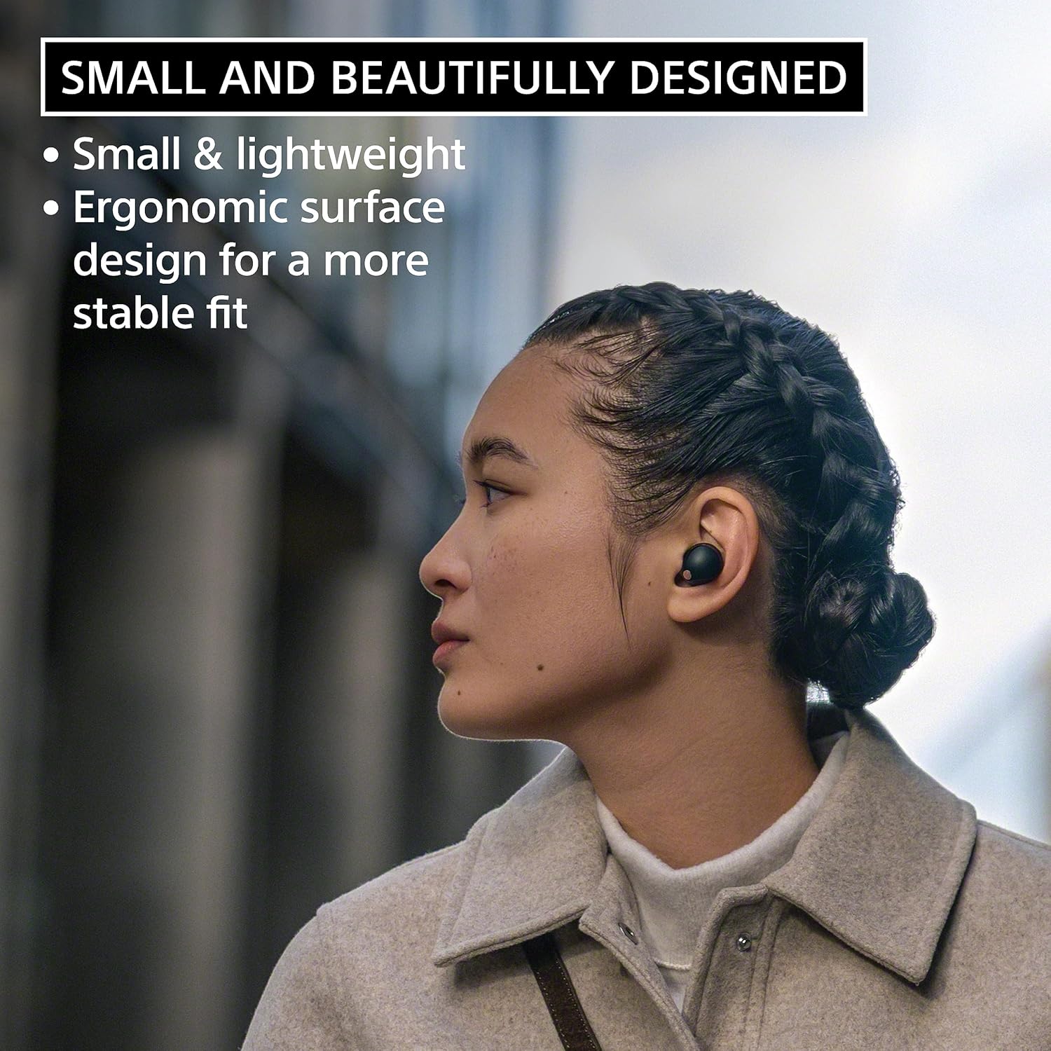 Sony WF-1000XM5 True Wireless Noise Cancelling Headphones - Black