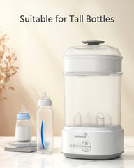 GROWNSY Electric Bottle Sterilizer and Dryer - Grey