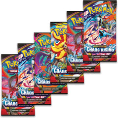 Pokemon ME04 CHAOS RISING BOOSTER BUNDLE 3