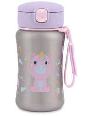 Skip Hop Besties Squad Stainless Steel Straw Bottle - Uma Unicorn
