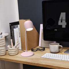 Kreafunk Ellie Dusty Rose Lamp & Bluetooth Speaker Charger