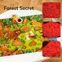Mideer Mystery Reveal Puzzle - Forest Mysteries 35PCS