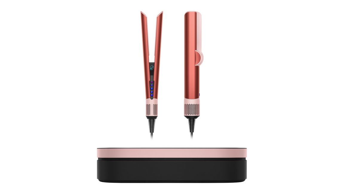 Dyson Airstrait straightener (Strawberry Bronze/Blush Pink)