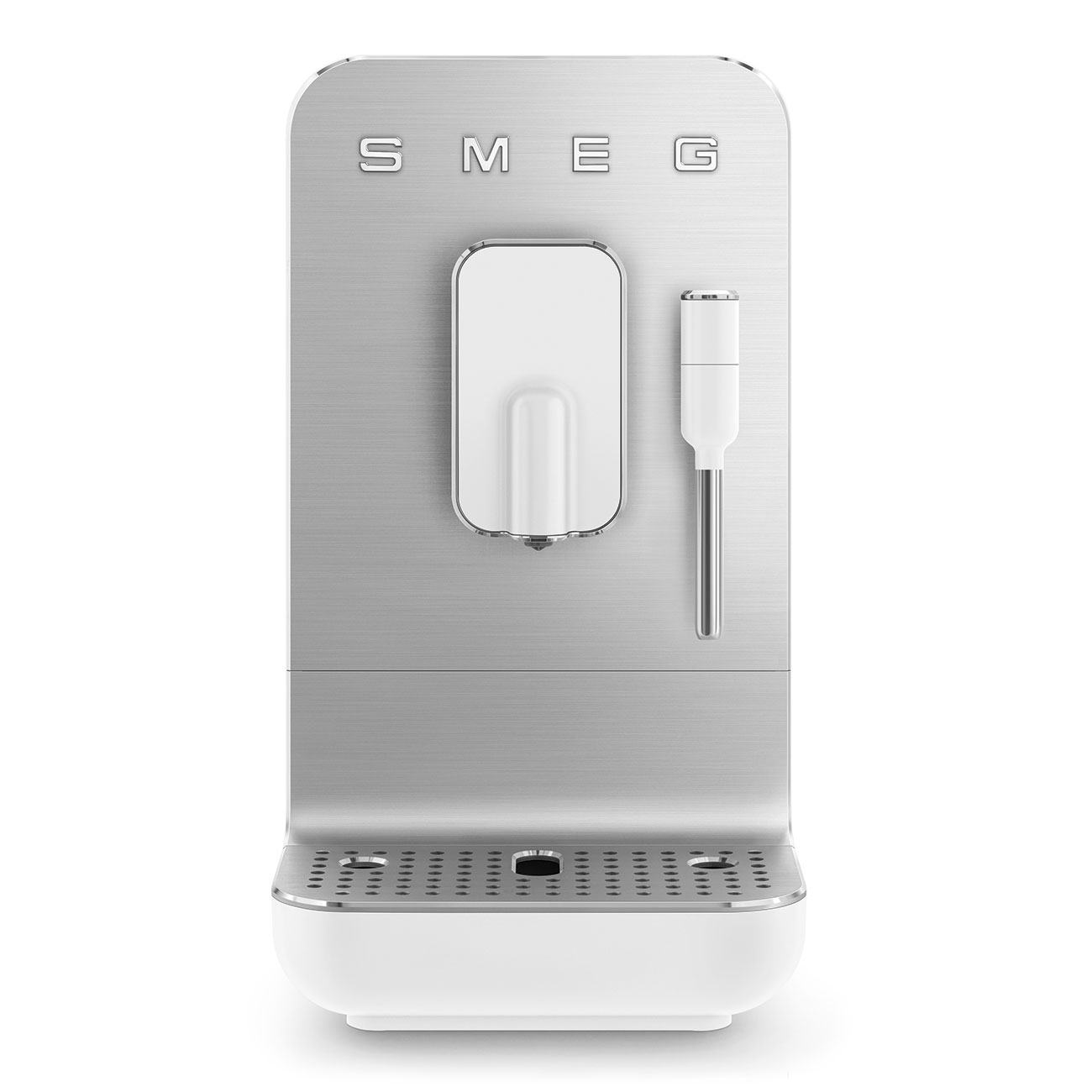 Smeg Bean to Cup Automatic coffee machine with steam wand - White
