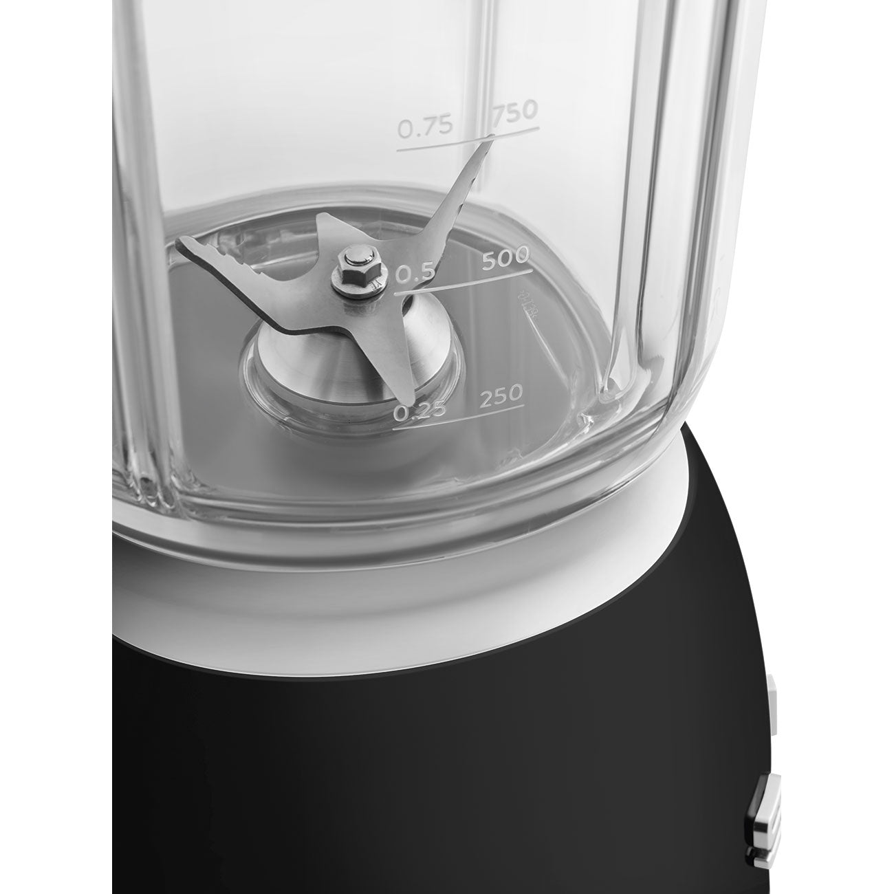Smeg Table Blender 50's Style Aesthetic - Black