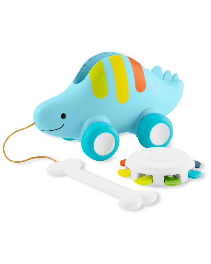 Baby Explore & More Dinosaur 3-In-1 Baby Musical Pull Toy