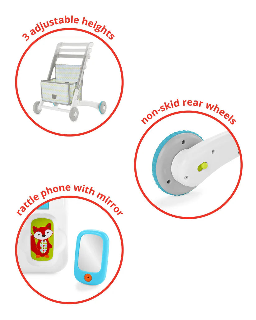 Explore & More Grow Along 4-In-1 Activity Walker