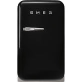 Smeg Mini Refrigerator Black | 34L Retro Minibar