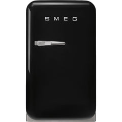 Smeg Mini Refrigerator Black | 34L Retro Minibar