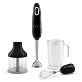 Smeg Hand Blender with Acessories 50's Style Aesthetic - Black