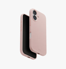 UNIQ Lino Hybrid Silicone Case with MagClick™ for iPhone 17 - Blush Pink