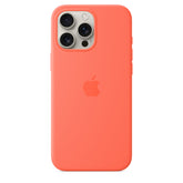 iPhone 16 Pro Max Silicone Case with MagSafe – Tangerine