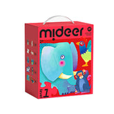 Mideer - 10-in-1 Level Up Puzzle - Simple Animals - Level 1