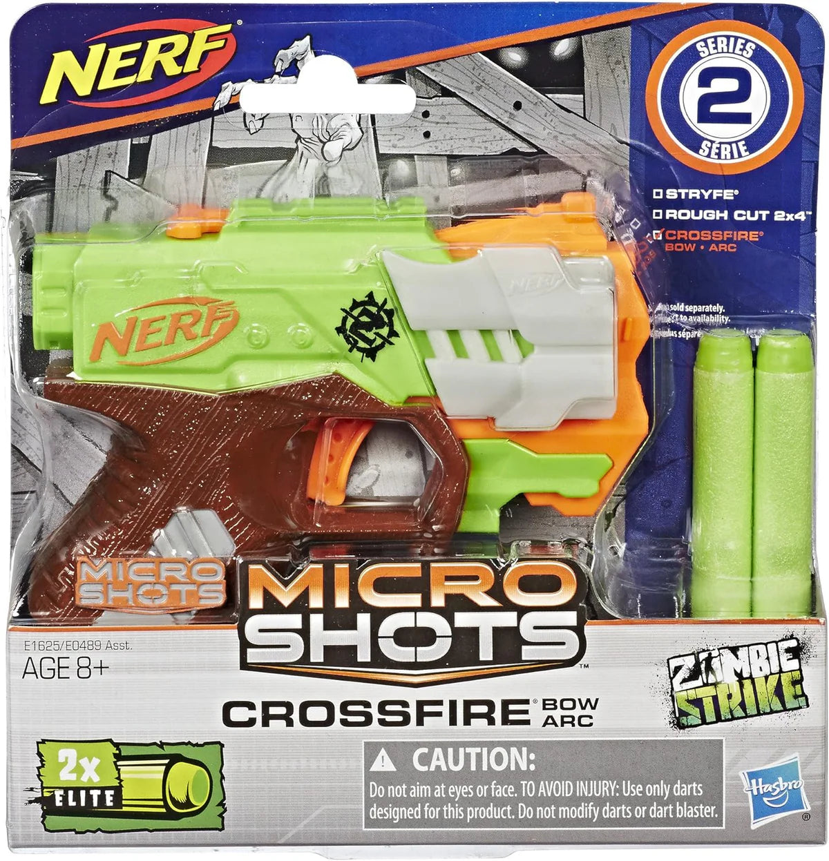 Nerf MicroShots Zombie Strike- Crossfire