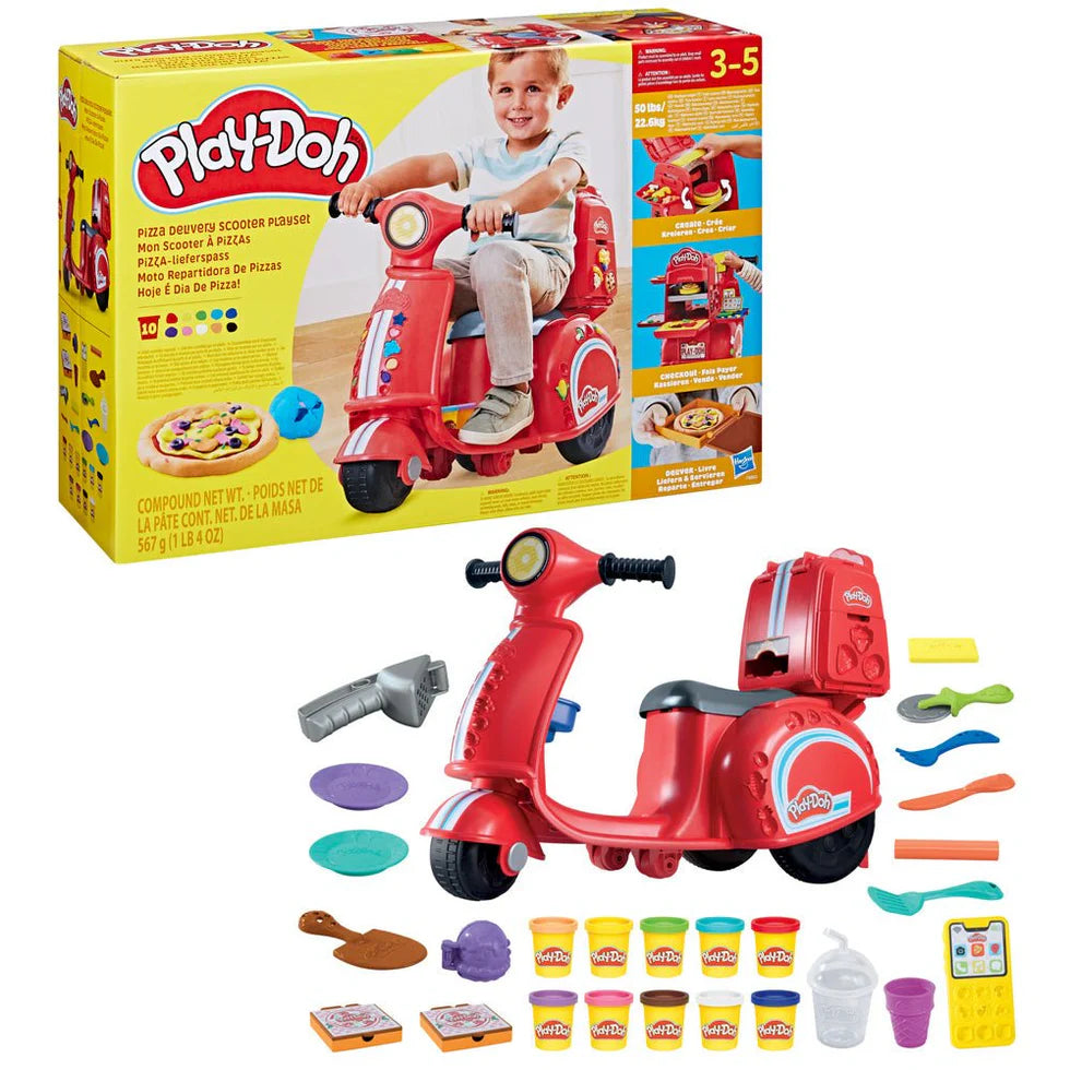 PD PIZZA DELIVERY SCOOTER PLAYSET