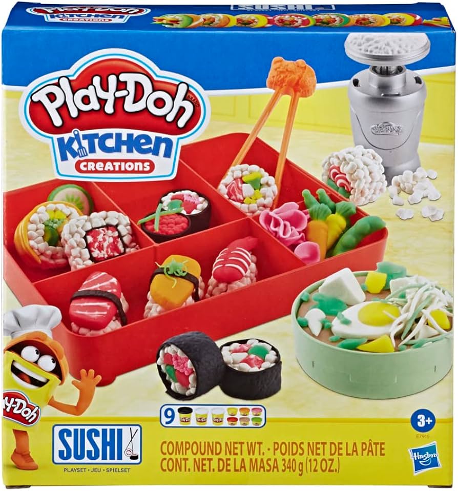 Play-Doh Kitchen Creations Sushi Play Food Set