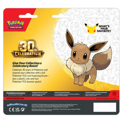 Pokémon TCG 30th Celebration 2-Pack Blister – back