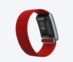Whoop 5.0 CoreKnit Accessory Band - Cardinal/Alloy