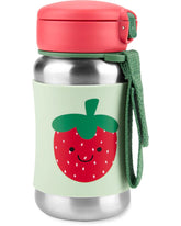 Spark Style Stainless Steel Straw Bottle - Strawberry