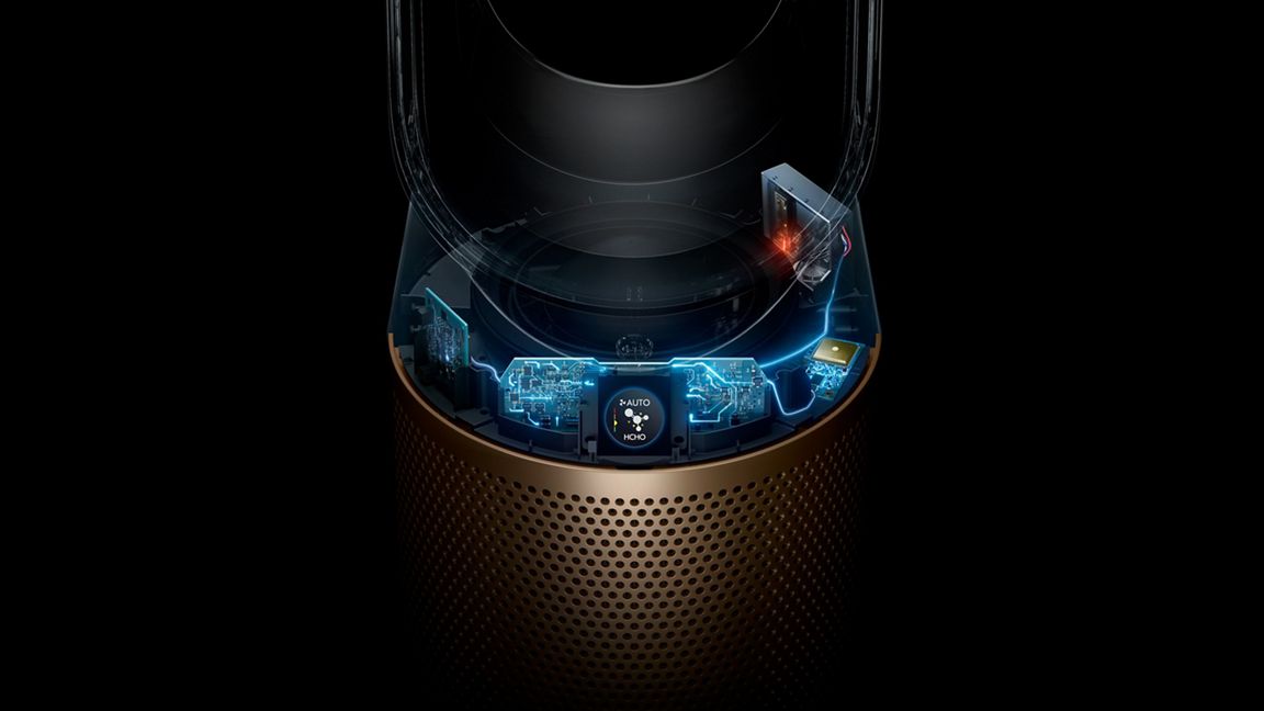 Dyson Purifier Cool Formaldehyde TP09 purifying fan - Nickel/Gold
