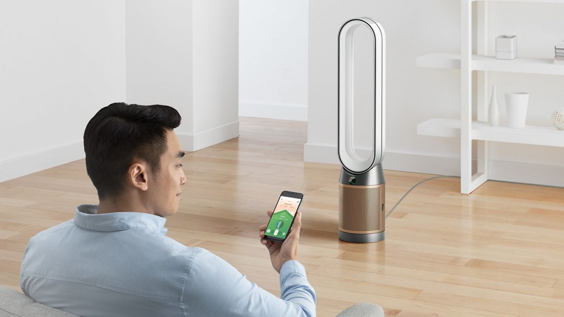 Dyson Purifier Cool Formaldehyde TP09 purifying fan - Nickel/Gold