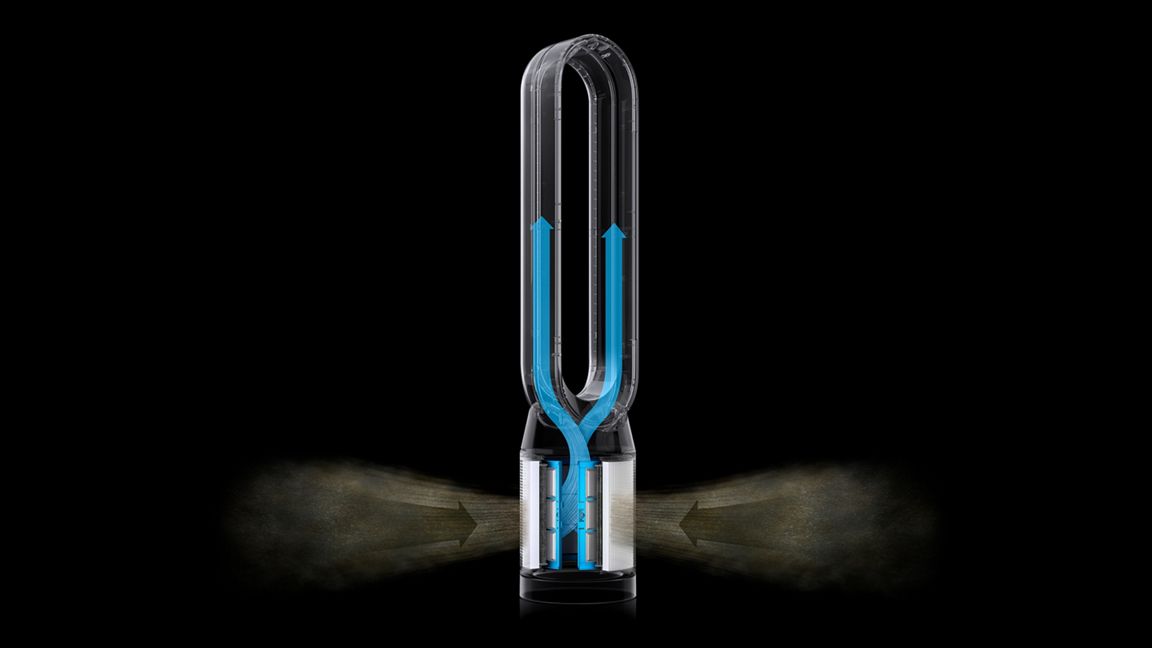 Dyson Purifier Cool Formaldehyde TP09 purifying fan - Nickel/Gold