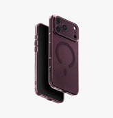 UNIQ AirSuit 1.3mm Slim MagClick iPhone 18 Pro Max Case – Glossy Burgundy - image 1