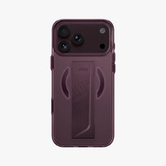 UNIQ Heldro Air MagClick Grip iPhone 18 Pro Max Case – Velvet Burgundy - image 3
