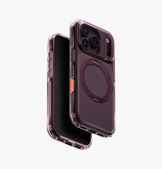 UNIQ Swivix 360 Rotating Kickstand iPhone 18 Pro Case – Deep Burgundy - image 1