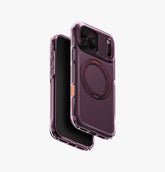 UNIQ Swivix 360 Rotating Kickstand iPhone 18 Pro Max Case – Deep Burgundy - image 1
