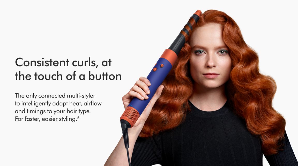 Dyson Airwrap i.d. multi-styler and dryer Straight+Wavy - Vinca Blue/Topaz