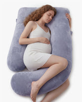 Momcozy Pregnancy Pillow U Shaped (Grey)