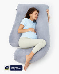 Momcozy Pregnancy Pillow U Shaped (Grey)