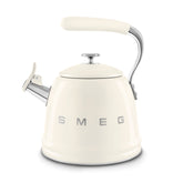 Smeg Whistling Kettle 50's Style Aesthetic - Cream